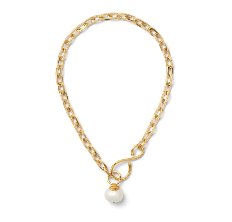 Big and Bold Pendant Heavy Gold Chain Catherine Canino Jewelry