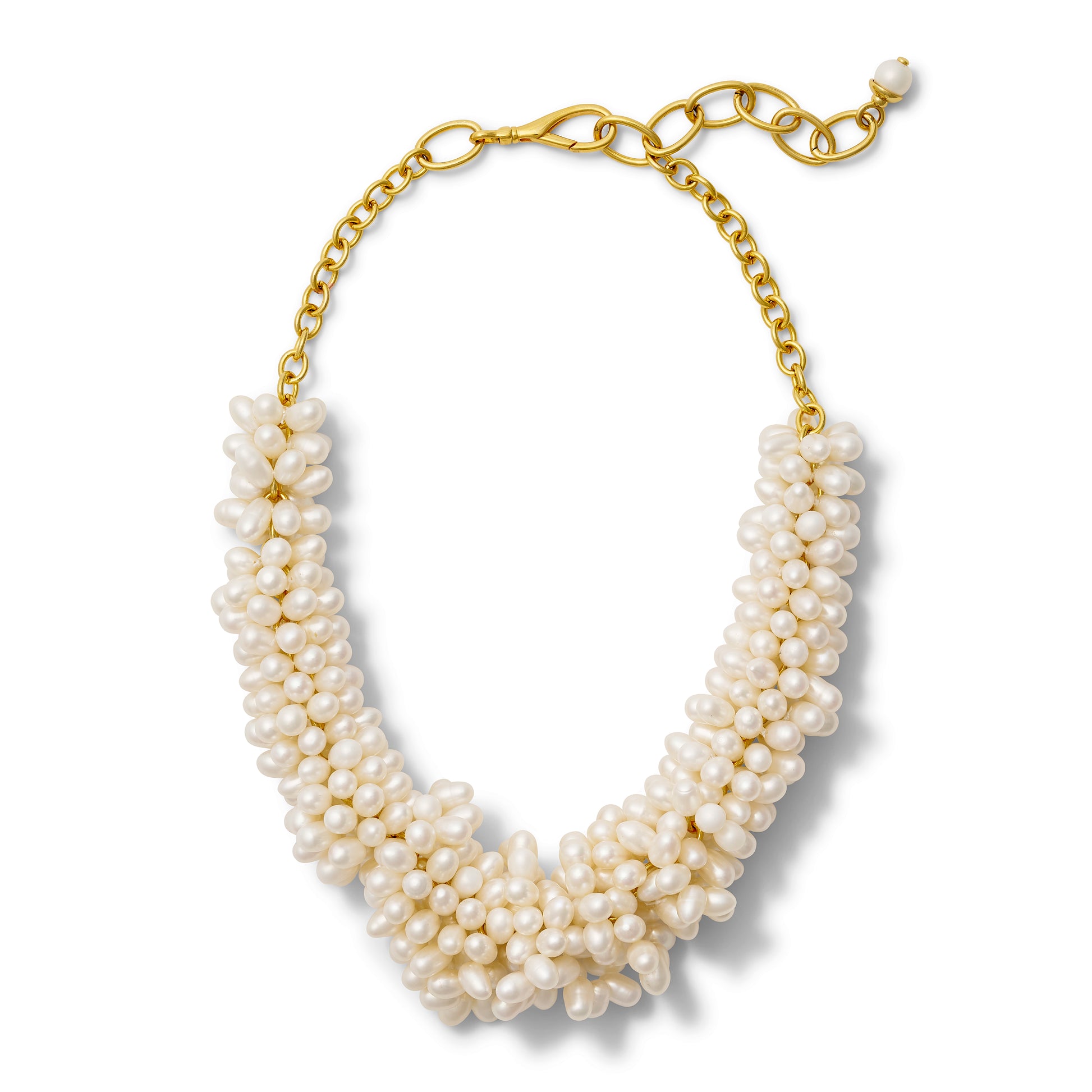 Freshwater Pearl Explosion Statement Necklace