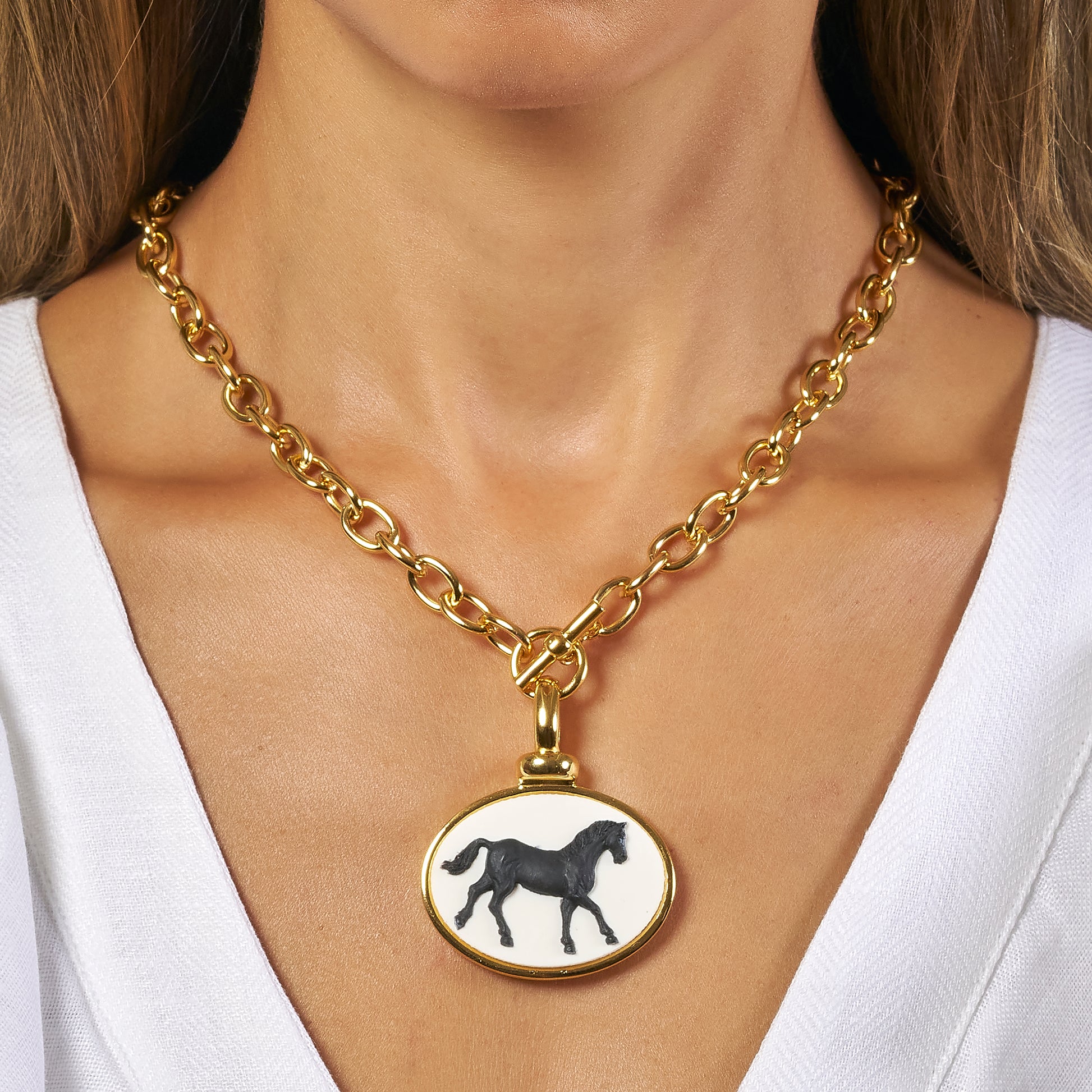 Gallop Noir Necklace