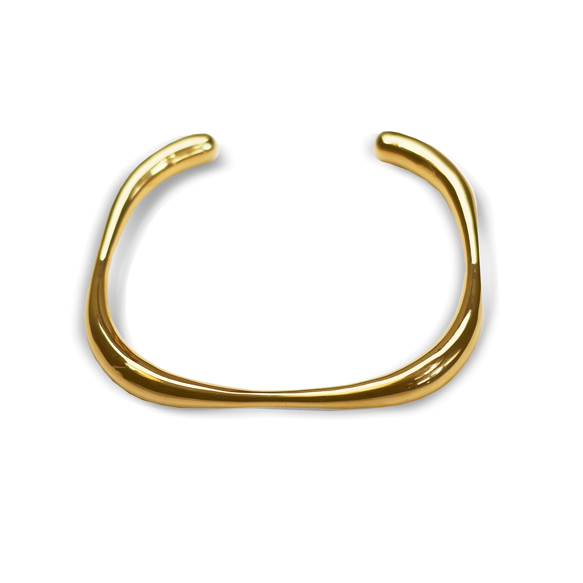 Sculpty Gold Cuff