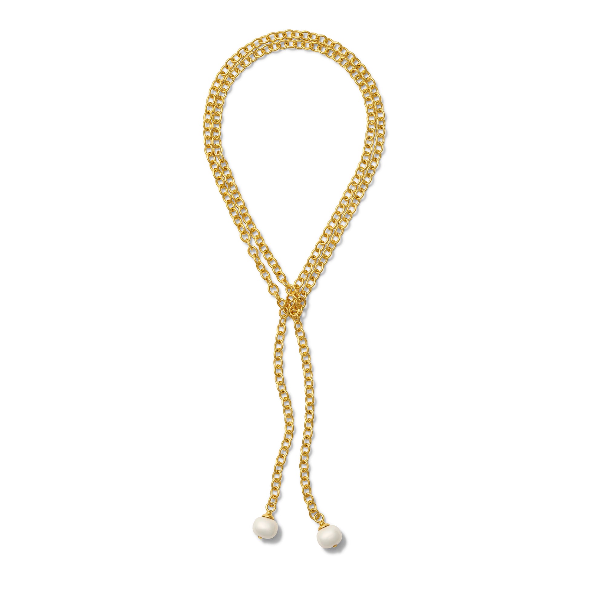 Essential Pebble Pearl Lariat