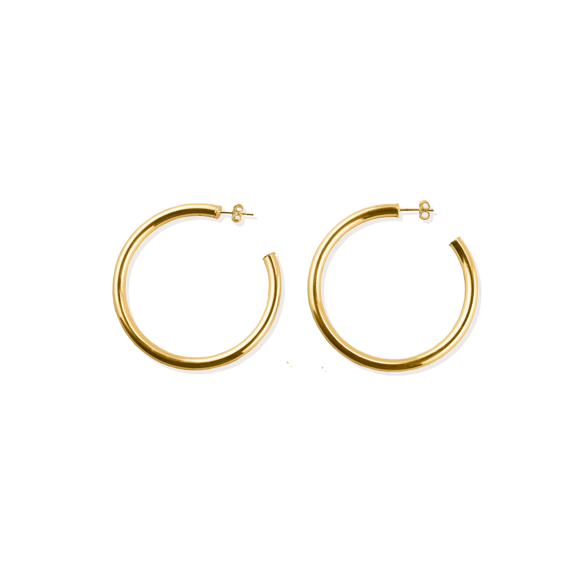 Style Made Simple Gold Hoops