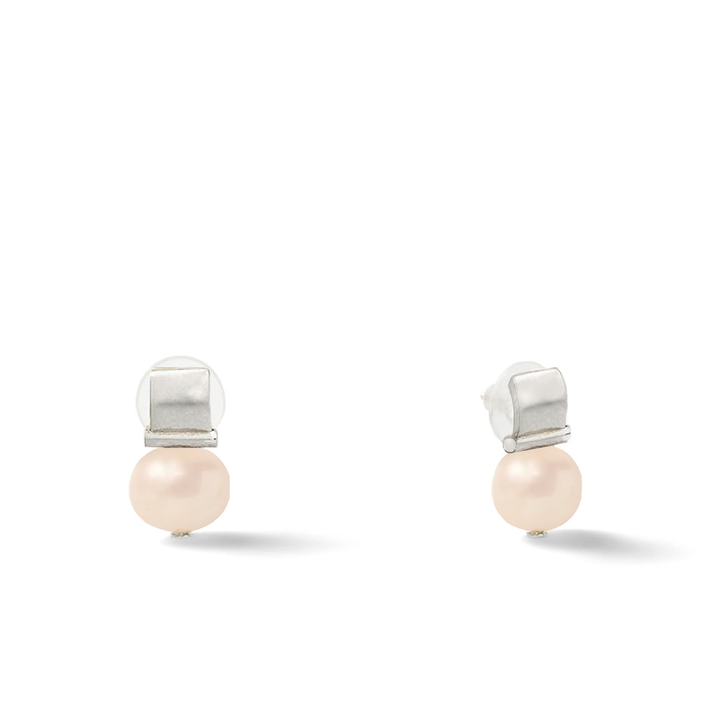 Smooth + Sculpted Baby Pebble Post Sterling