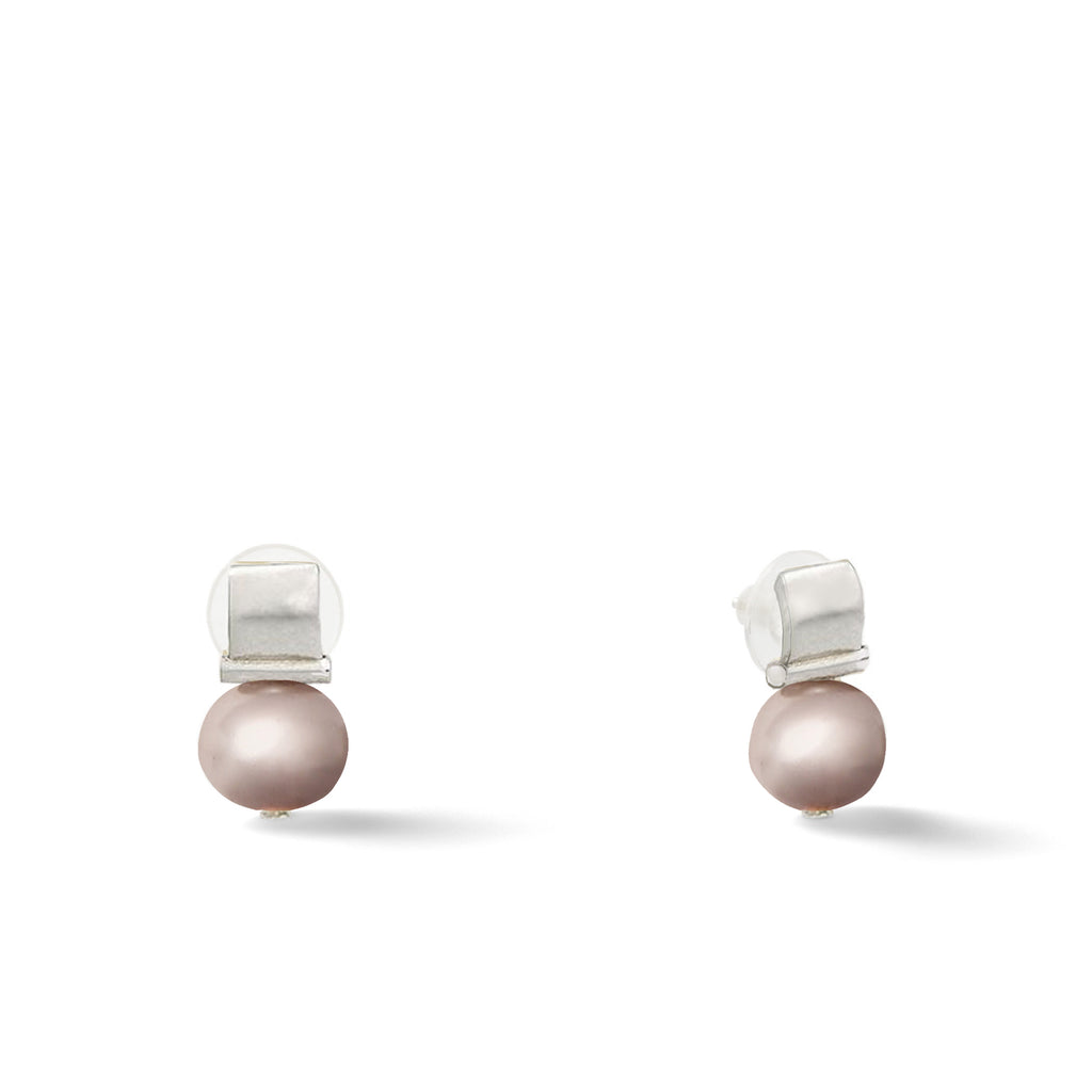 Smooth + Sculpted Baby Pebble Post Sterling