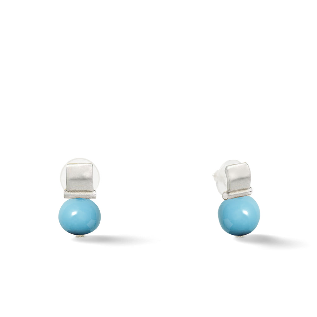 Smooth + Sculpted Baby Pebble Post Sterling