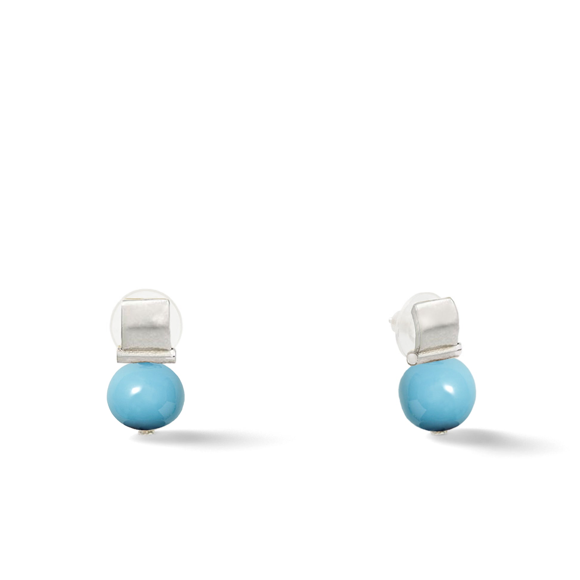 Smooth + Sculpted Baby Pebble Post Sterling