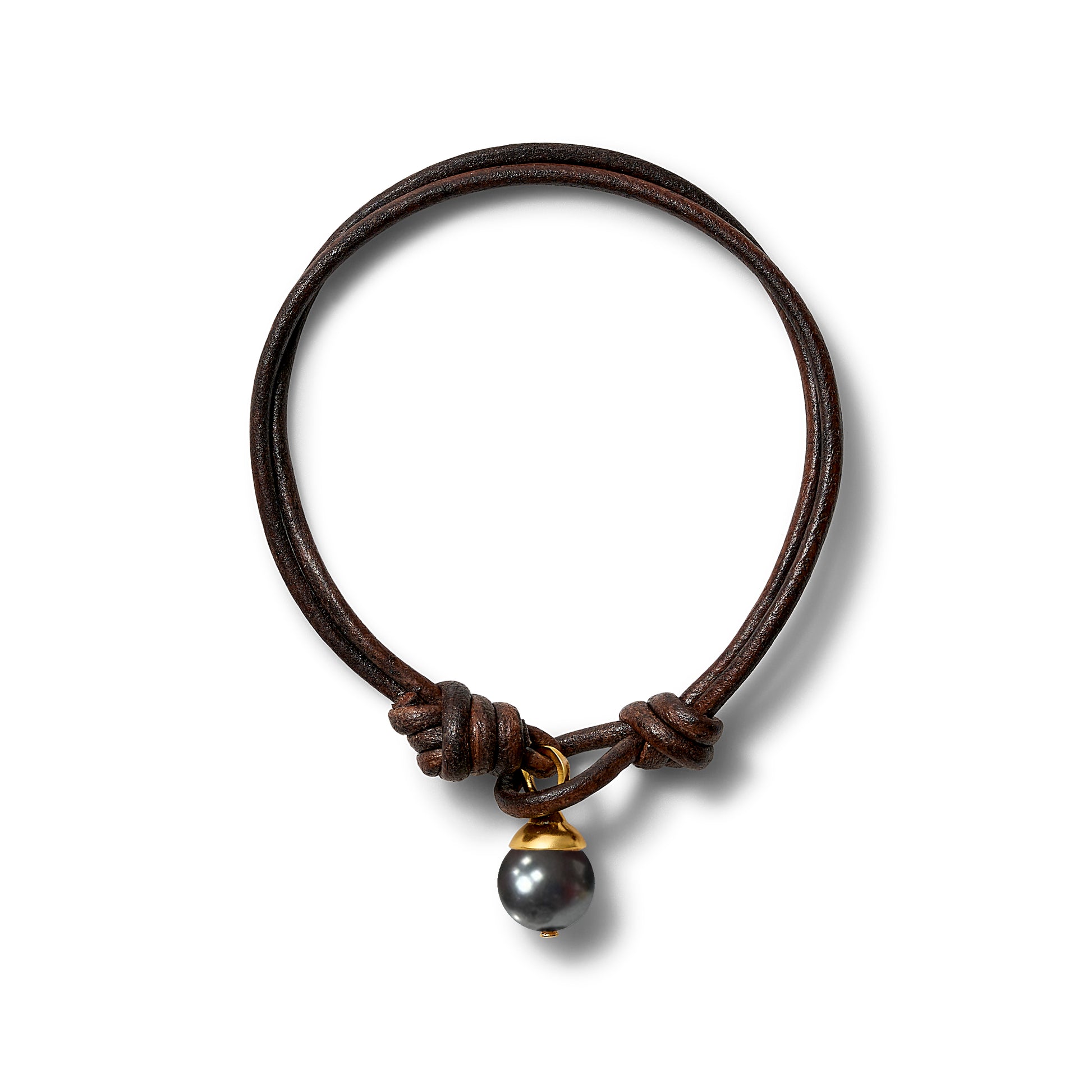 Teeny + Brown Leather Trio