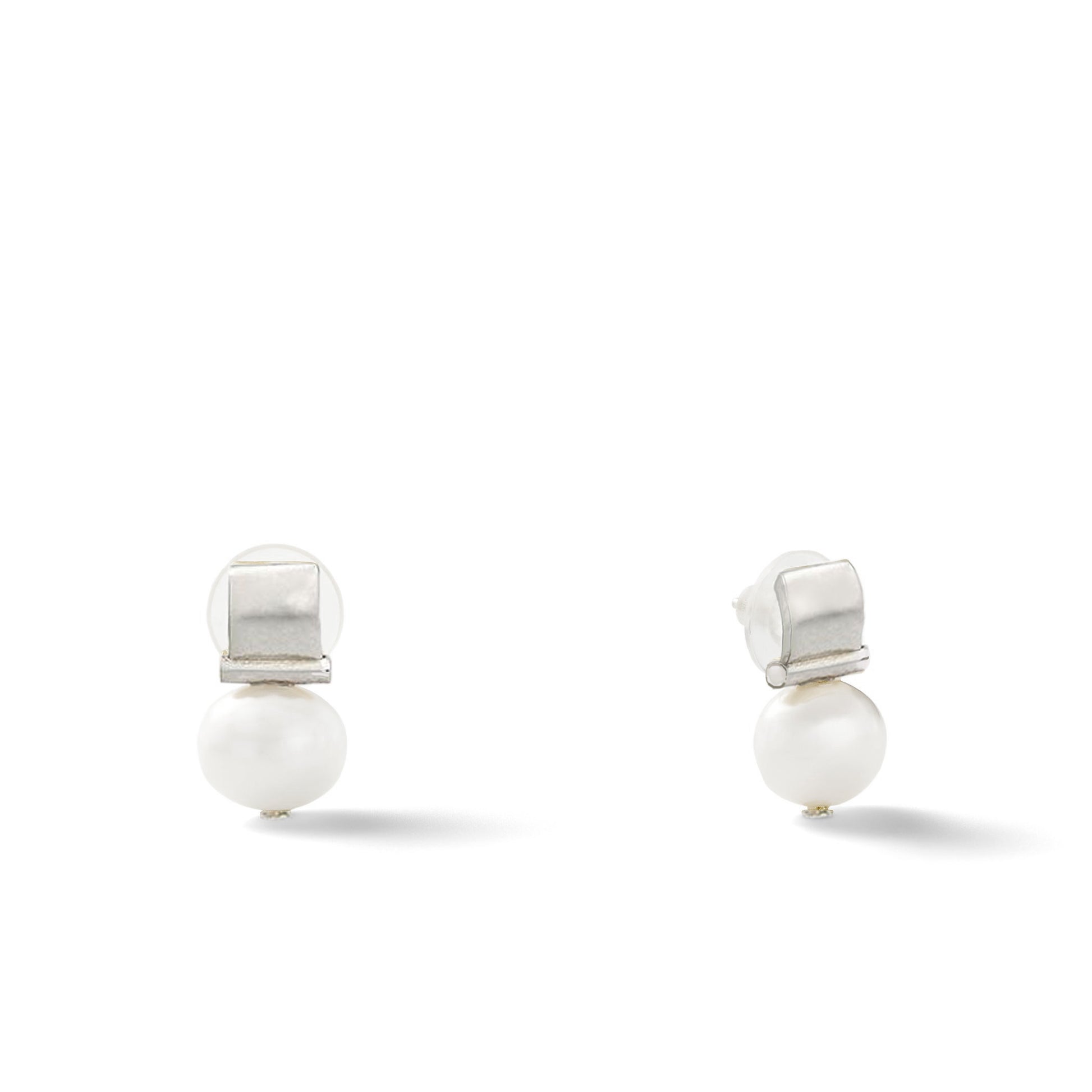 Smooth + Sculpted Baby Pebble Post Sterling